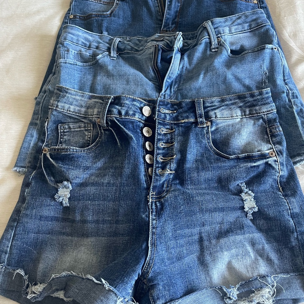 Stylish Denim Shorts Bundle